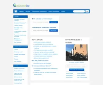 Cadastre.be(La meilleure source d'information pour vos projets immobiliers) Screenshot