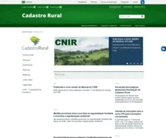Cadastrorural.gov.br(Receita Federal) Screenshot