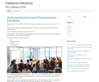 Cadastrosindustriais.com.br(Editora Brasileira de Guias Especiais) Screenshot