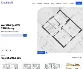 Cadbull.com(Free CAD Blocks & DWG Design For Download) Screenshot