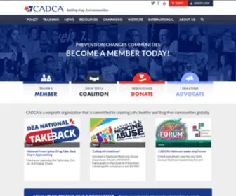 Cadca.org(Cadca) Screenshot
