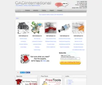 Cad.com.au(CAD Software) Screenshot