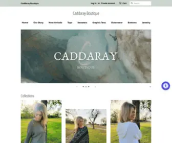 Caddaray.com(Caddaray Boutique) Screenshot