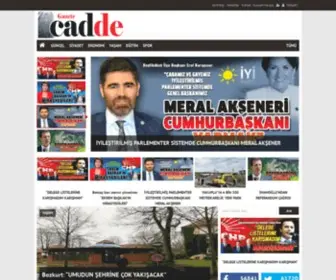 Caddegazetesi.com(Cadde Gazetesi) Screenshot