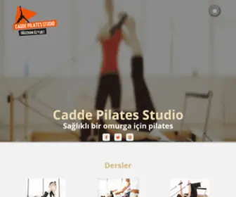 Caddepilates.com(Pilates Eğitimi) Screenshot