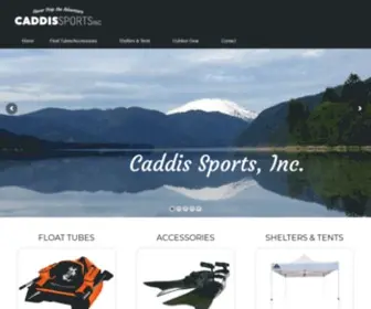 Caddissports.com(Caddis Sports) Screenshot