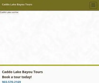 Caddolakebayoutours.com(Caddo Lake Bayou Tours) Screenshot