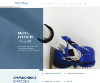 Caddyclean.com(Caddy Clean Scandinavia AB) Screenshot