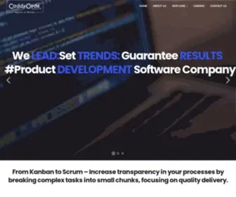 Caddycode.com(Software Development Services) Screenshot