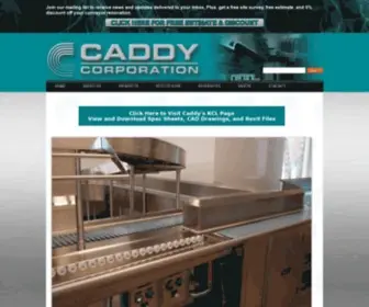 Caddycorp.com(Caddy Corporation) Screenshot