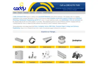 Caddyindustrial.com.au(Caddy Industrial Sales) Screenshot