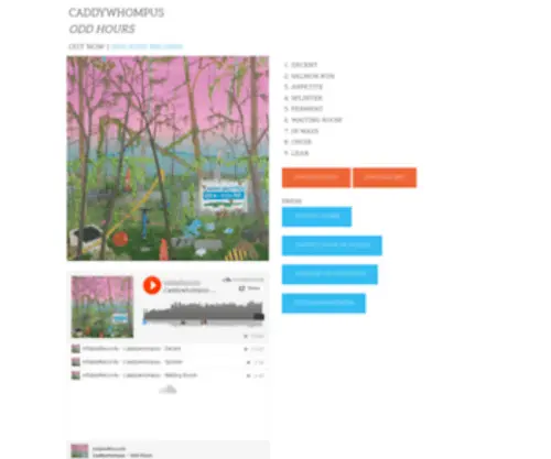 Caddywhompusband.com(Caddywhompus) Screenshot