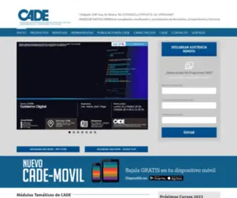 Cade.com.uy(Base de Jurisprudencia) Screenshot