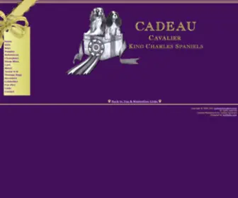 Cadeaucavaliers.com(Cadeaucavaliers) Screenshot