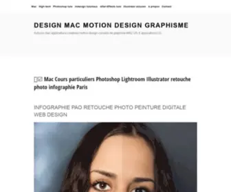 Cadeboite.fr(Design mac motion design graphisme) Screenshot