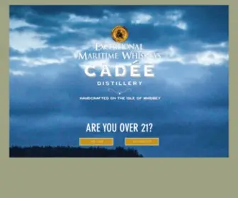 Cadeedistillery.com(Maritime Spirit Company) Screenshot