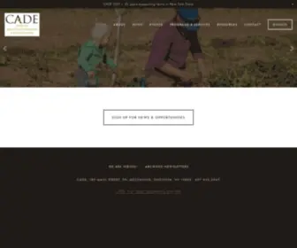 Cadefarms.org(Home) Screenshot