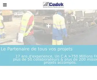 Cadek-CM.com(Pour un develloppement durable) Screenshot