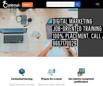 Cademyk.com(Online Classes in Hindi) Screenshot