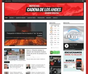 Cadenadelosandesfm.com.ar(Cadena de los Andes) Screenshot