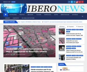 Cadenaiberonews.com(Cadena Ibero News) Screenshot