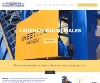 Cadenasindustriales.com.mx(Vassteel) Screenshot