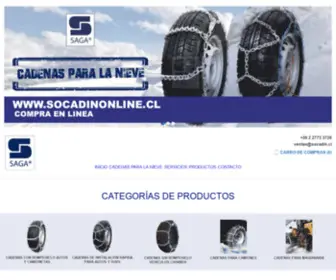 Cadenasparalanieve.cl(Cadenas para la nieve) Screenshot