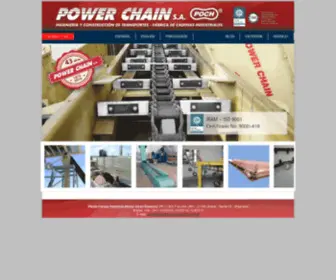 Cadenaspowerchain.com.ar(Power Chain S.A) Screenshot