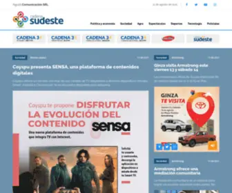 Cadenasudeste.com.ar(Cadena Sudeste) Screenshot