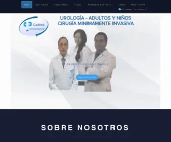 Cadenaurologygroup.com(Laparoscopía) Screenshot