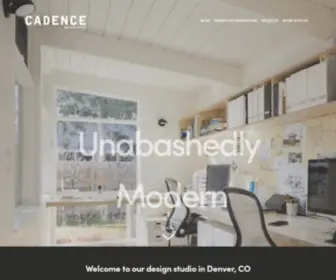 Cadence-Studio.com(Modern Residential Design and (some)) Screenshot