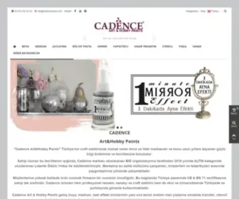 Cadenceboya.com(Türkiye'nin En Büyük Craft Üreticisi) Screenshot