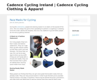 Cadenceclothing.net(Cadence Cycling Ireland) Screenshot