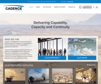 Cadenceconsultancy.com(Cadenceconsultancy) Screenshot