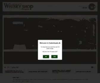 Cadenheads.dk(Har det bedste udvalg af whisky) Screenshot