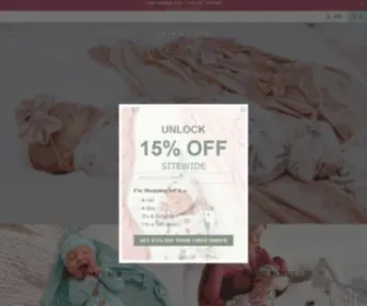Cadenlane.com(Newborn Clothes) Screenshot