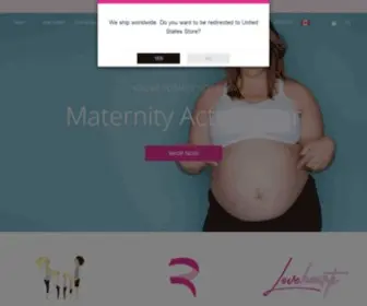 Cadenshae.ca(Stylish Maternity Activewear) Screenshot