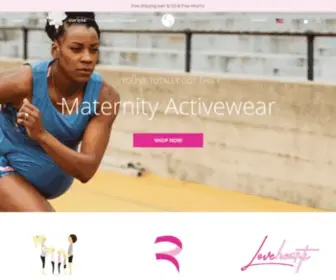 Cadenshae.com(Stylish Maternity Activewear US) Screenshot