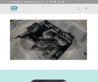 Cadeprojectes.com(CADE Proyectos) Screenshot