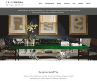 Cadesigncenter.com(CALIFORNIA DESIGN CENTER) Screenshot