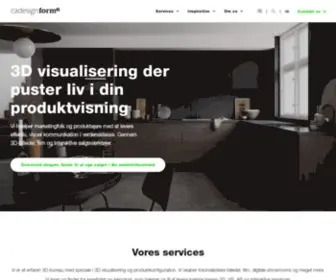 Cadesignform.dk(Cadesign form) Screenshot