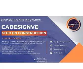 Cadesignve.com(CA Design) Screenshot