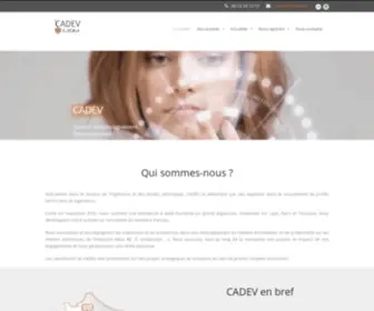 Cadev.eu(Conseil, Accompagnement, Dévelopement) Screenshot