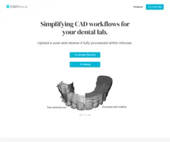 Cadflow.ai(Once a dental prescription) Screenshot