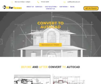 Cadforhomes.com(Convert to AutoCAD) Screenshot
