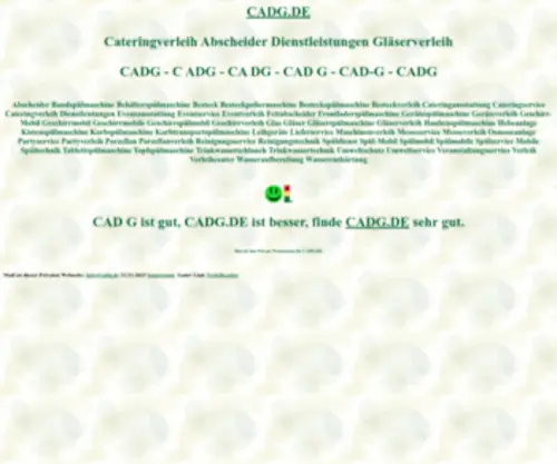 Cadg.de(Spülmobil) Screenshot