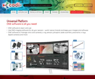 Cadi.net(World’s finest digital x) Screenshot