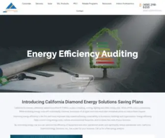 Cadiamondenergy.com(California Diamond Energy Solutions) Screenshot