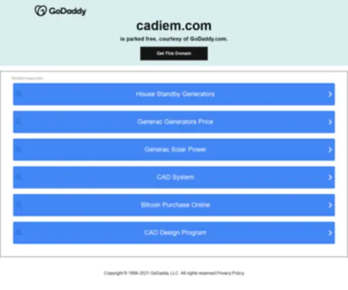 Cadiem.com(Cadiem) Screenshot