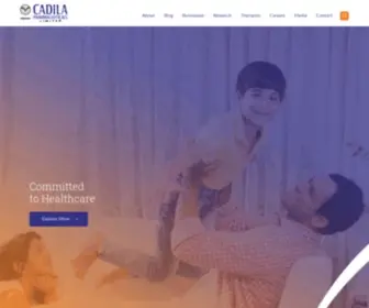 Cadilapharma.com(Indian Multinational Pharmaceuticals Company) Screenshot
